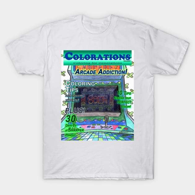 Arcade Addiction T-Shirt by ajbruner77